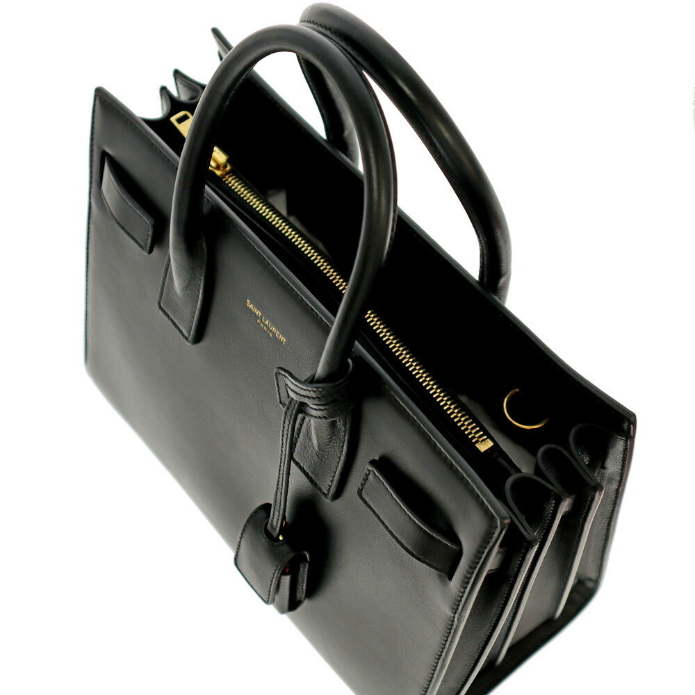 Saint Laurent Sac de Jour Shoulder Bag Black - Picture 7 of 9